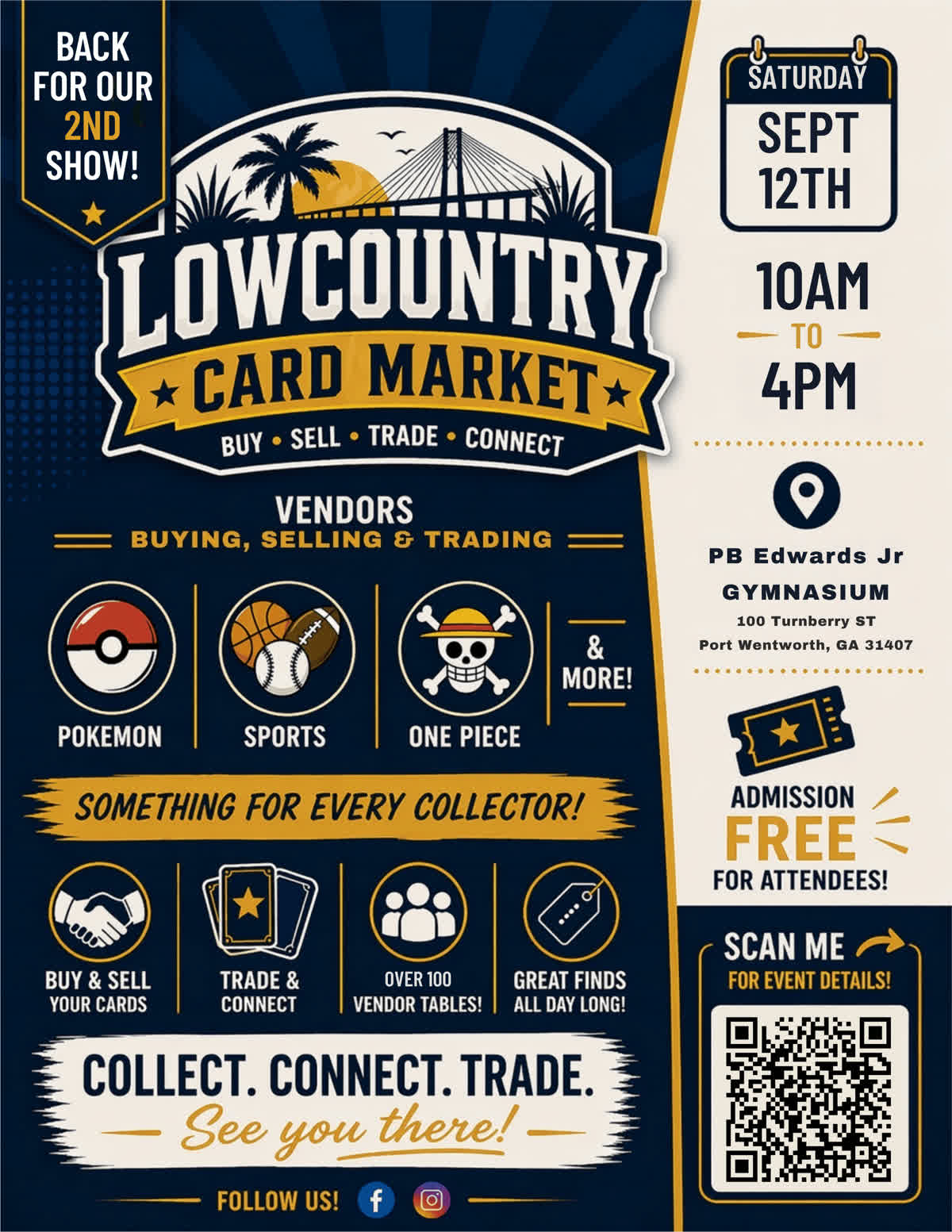 Official September market poster
